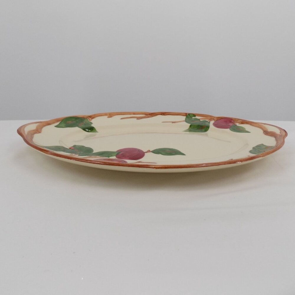 Franciscan Apple 14 1/4" long Oval Serving Platter Vintage 1940s California - Picture 2 of 7